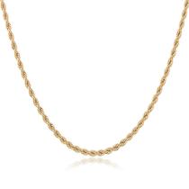 Colar Choker Cordão Baiano Semi Joia Banhado Ouro 18k
