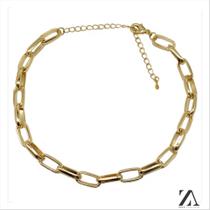 Colar Choker Corrente Grossa