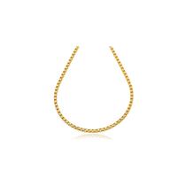 Colar choker Corrente Veneziana Feminino Folheado a Ouro 18k