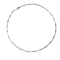 Colar Choker de Aro Torcido em Prata 925