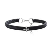 Colar Choker De Couro Preto Vintage Gótico Feminino, Joia Punk Trendy Y2K
