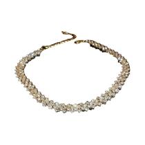 Colar Choker De Luxo Para Mulheres Com Cristais Geométricos, Joias Para Casamento E Presentes