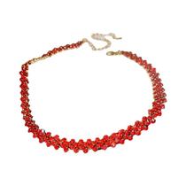 Colar Choker De Luxo Para Mulheres Com Cristais Geométricos, Joias Para Casamento E Presentes