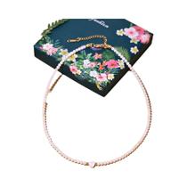 Colar Choker De Pérolas Boho De Verão Para Mulheres, Coração De Conchas Naturais, Colar Colorido