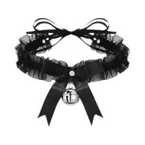 Colar Choker De Renda Com Laço Para Mulheres, Estilo Gótico, Sexy E Fofo, Joias De Moda Colar Choker De Renda Com Laço Para Mulheres, Estilo Gótico, Sexy E Fofo, Joias De Moda