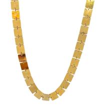 COLAR CHOKER ELO PLACA 30 cm BANHADO A OURO COLAR CHOKER ELO PLACA 30 cm BANHADO A OURO