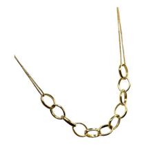 Colar choker elos grandes ovais Colar choker elos grandes ovais