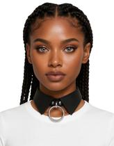 Colar Choker em Metal C/ Argola