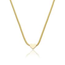 Colar Choker Feminina Banhado a Ouro 18k Coração Adulto Colar Choker Feminina Banhado a Ouro 18k Coração Adulto
