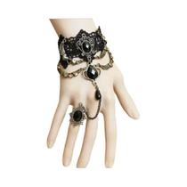 Colar Choker Gótico De Renda Preta Com Cristais Para Mulheres, Joias Vintage Vitorianas Steampunk Colar Choker Gótico De Renda Preta Com Cristais Para Mulheres, Joias Vintage Vitorianas Steampunk