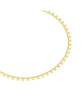 Colar Choker Mini Corações Banhados A Ouro 18k