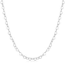 Colar choker mini corações entrelaçados 35 cm Colar choker mini corações entrelaçados 35 cm