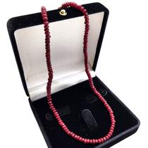 Colar Choker Pedra Natural 40cm Banho De Ouro 4829