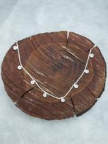 Colar Choker Prata925 Zircônias Cristal Colar Choker Prata925 Zircônias Cristal