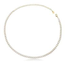 Colar Choker Riviera Cristal Gotas