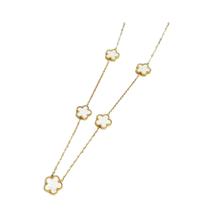 Colar Choker Trevo Virginia Pedra Verde Ou Branco Sorte 1865875 Colar Choker Trevo Virginia Pedra Verde Ou Branco Sorte 1865875