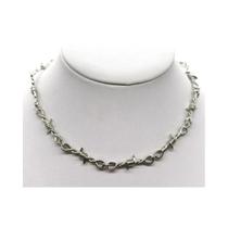 Colar Choker Unissex Estilo Hip-hop Gótico Punk Com Fio De Arame, Joias De Moda Para Presentes