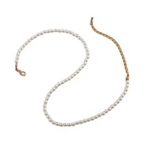 Colar Choker Vintage Feminino Com Pérolas E Pingente De Concha De Amor 6MM Joia De Moda Para