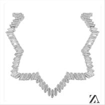 Colar Choker Zircônia
