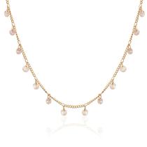 Colar Choker Zircônias Banhado a Ouro 18k
