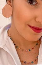 Colar Círculos Color Colar Círculos Color