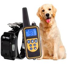 Colar Coleira Eletrônica Adestramento Cachorro Recarregável Cães Cachorro