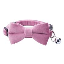 Colar Coleira Gato Cachorro Fecho Anti Sufocamento Sino Premium Ajustável Conforto cor:rosa