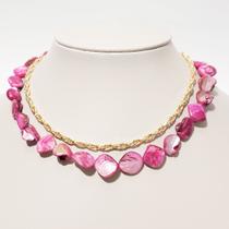 Colar com madre perolas