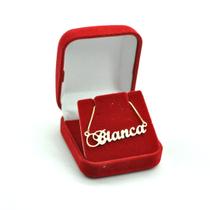 Colar com Nome Bianca pronta entrega Colar com Nome Bianca pronta entrega