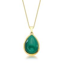 Colar com pedra gota g Colar com pedra gota g