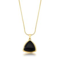 Colar com pedra triangular Colar com pedra triangular