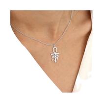 Colar Com Pingente Ankh Olho De Hórus Banhado a Ouro Para Mulheres, Joias Egípcias Antigas,