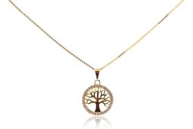 Colar Com Pingente Árvore Da Vida Colar Com Pingente Árvore Da Vida