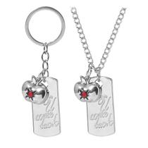Colar com pingente de chaveiro Summer Noon Apple Love Space Colar com pingente de chaveiro Summer Noon Apple Love Space