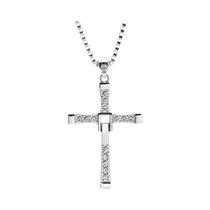 Colar Com Pingente De Cruz De Cristal Jesus Para Homens, Joia De Presente Dominic Toretto De Fast Colar Com Pingente De Cruz De Cristal Jesus Para Homens, Joia De Presente Dominic Toretto De Fast
