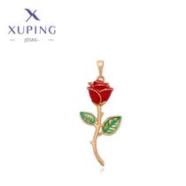 Colar com Pingente de Rosa Dourada - Elegante e Romântico - Presente Ideal