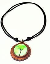 Colar com Pingente Essencia da Vida Entre Galhos e Sonhos