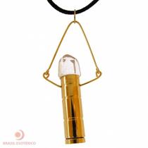 Colar com Pingente Panta Kléa - Dourado Colar com Pingente Panta Kléa - Dourado