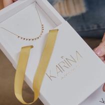 Colar com Pontos de Zirconias Collor