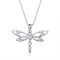 Colar: conjunto de pulseiras, prata esterlina MANBU, libélula