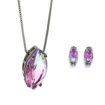 Colar Conjunto fusion lilás