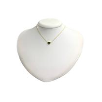 Colar Coração Delicado Super Lindo Folheado A Ouro 18k