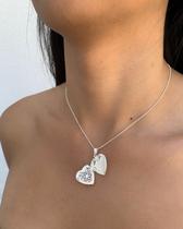 Colar Coração Relicário P/ Colocar Fotos Prata925 Garantia