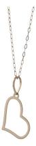 Colar Coração Vazado Ouro 18k 750 Bailarina Mini 40 Cm Colar Coração Vazado Ouro 18k 750 Bailarina Mini 40 Cm