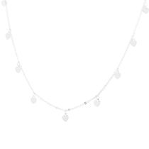 Colar Corações Prata Colar Corações Prata