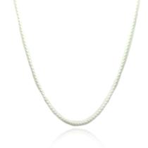 Colar Cordão Baiano 40 cm Prata Legitima 925 Colar Cordão Baiano 40 cm Prata Legitima 925