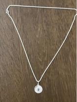 Colar Cordão Baiano Com Ping. Pai Nosso Prata Legítima 925