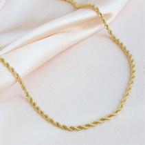 Colar Cordão Baiano Dourado Colar Cordão Baiano Dourado