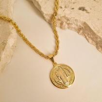 Colar Cordão Baiano São Bento Banho Ouro 18K / Prata 925 - Holy