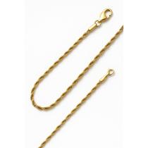 Colar Cordão Baiano Semijoia Banhado a Ouro 18k Premium